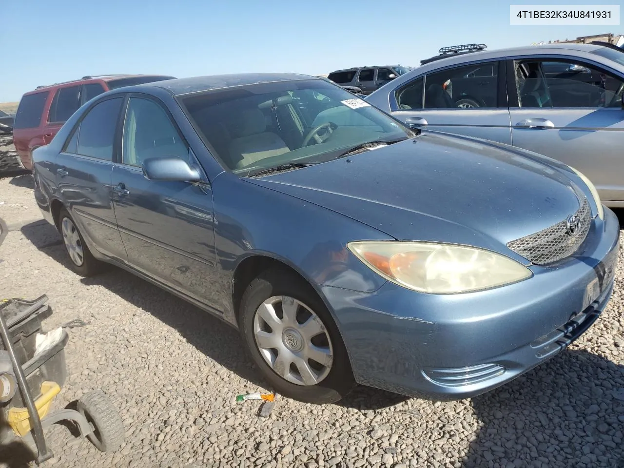 2004 Toyota Camry Le VIN: 4T1BE32K34U841931 Lot: 69419274