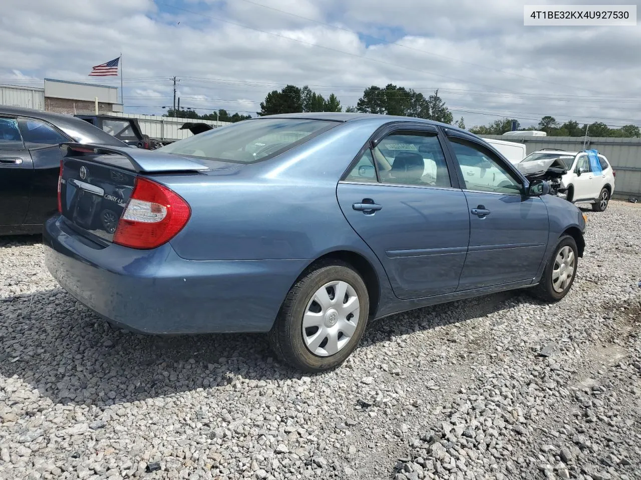 2004 Toyota Camry Le VIN: 4T1BE32KX4U927530 Lot: 70247084