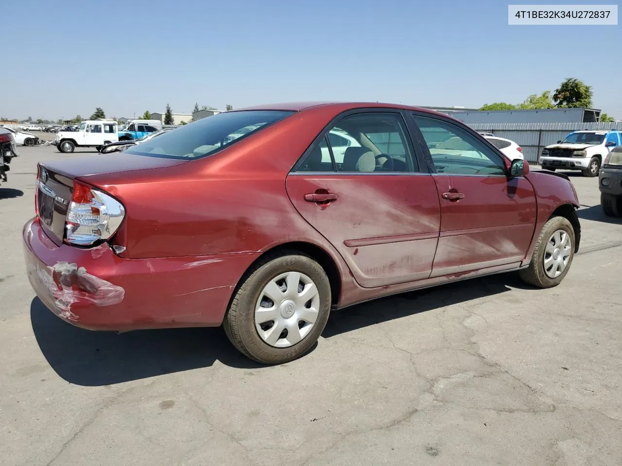 2004 Toyota Camry Le VIN: 4T1BE32K34U272837 Lot: 70308084