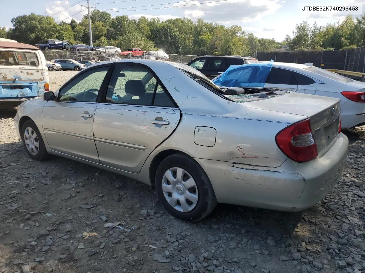 JTDBE32K740293458 2004 Toyota Camry Le