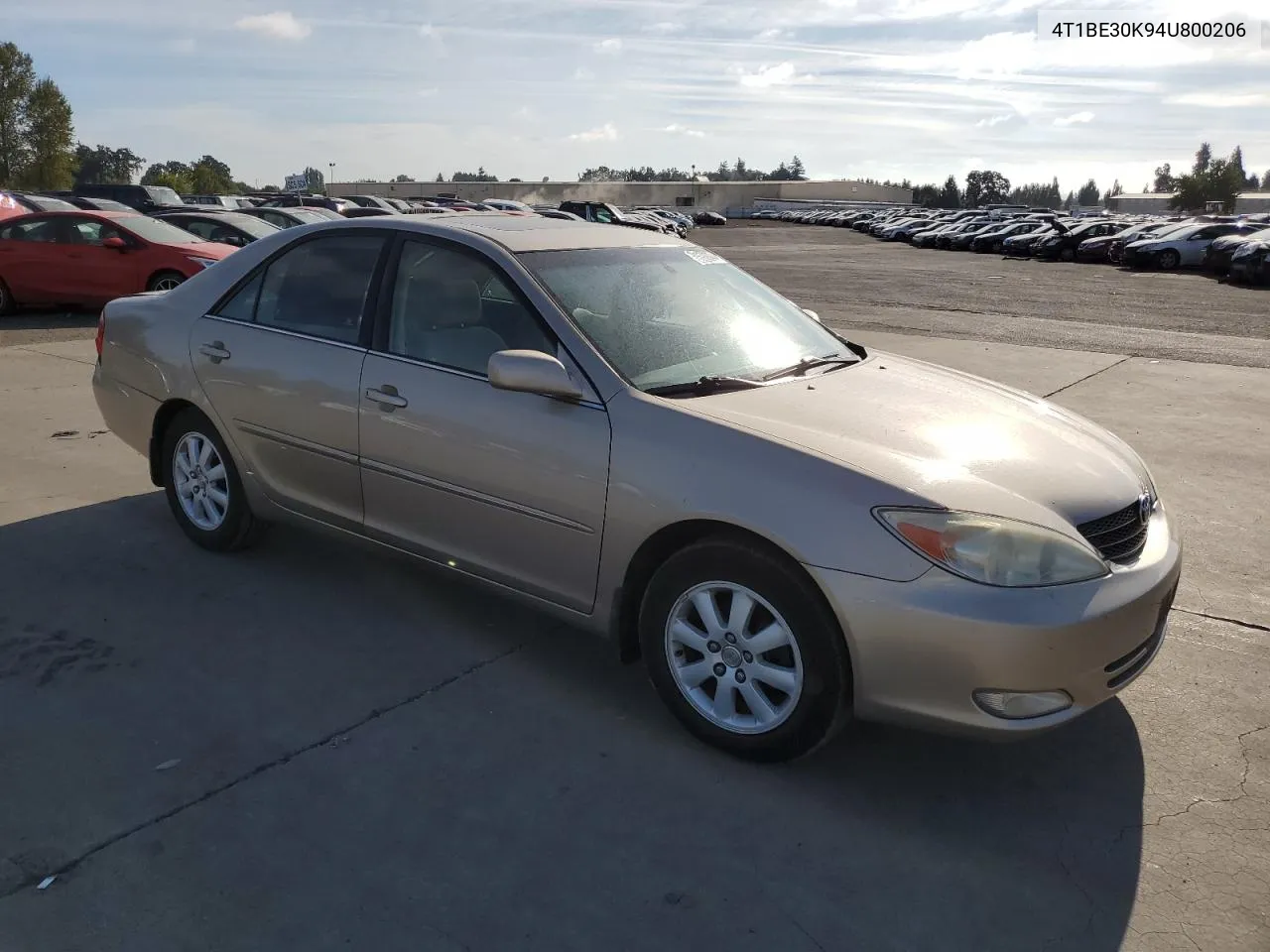 4T1BE30K94U800206 2004 Toyota Camry Le