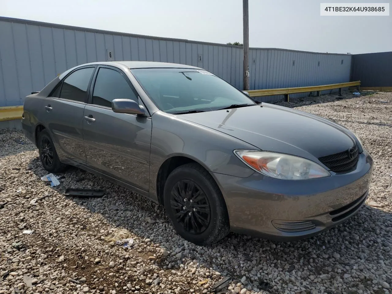 2004 Toyota Camry Le VIN: 4T1BE32K64U938685 Lot: 70799494