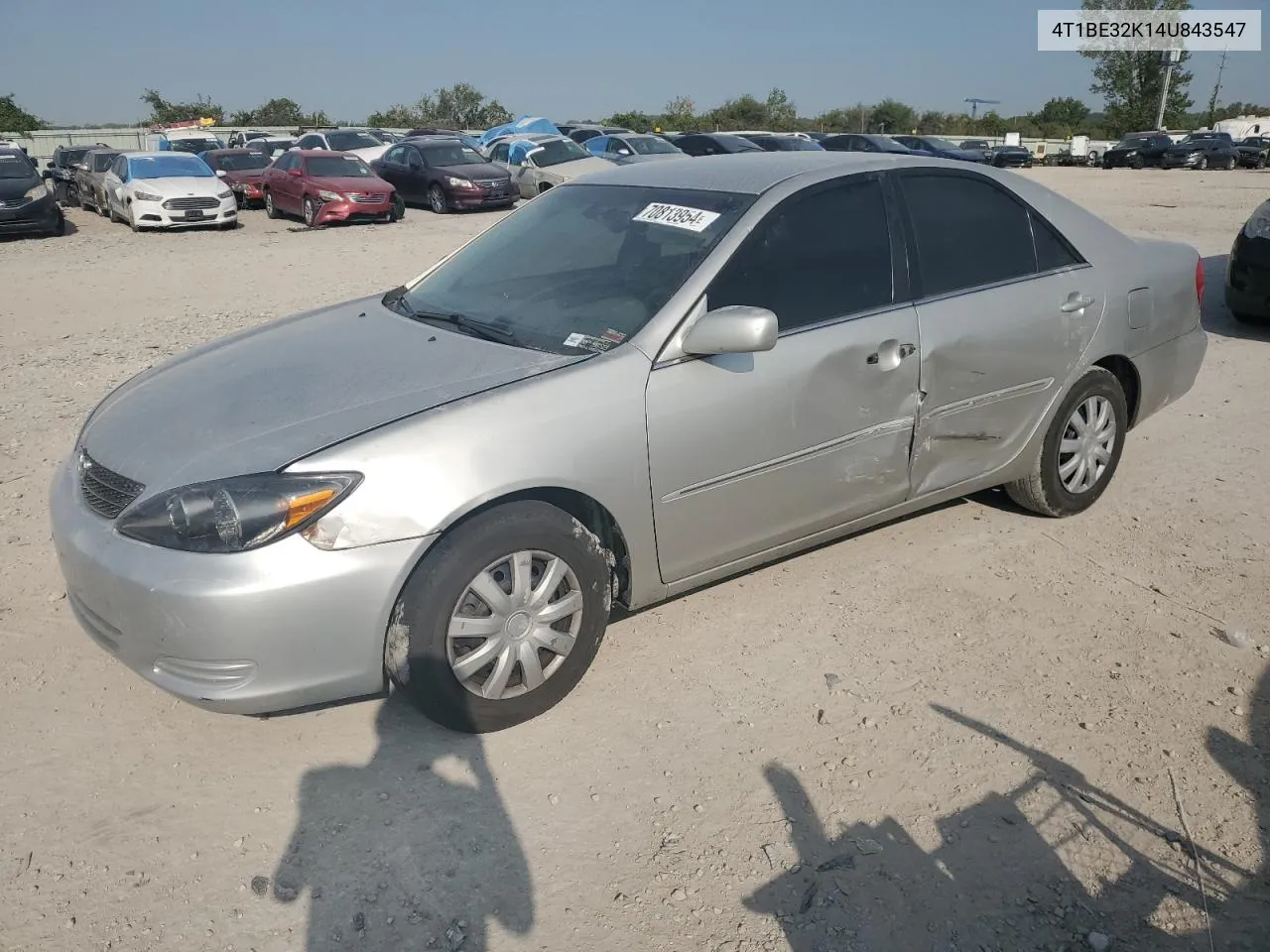 4T1BE32K14U843547 2004 Toyota Camry Le