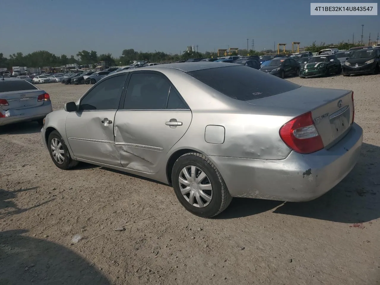 2004 Toyota Camry Le VIN: 4T1BE32K14U843547 Lot: 70813954