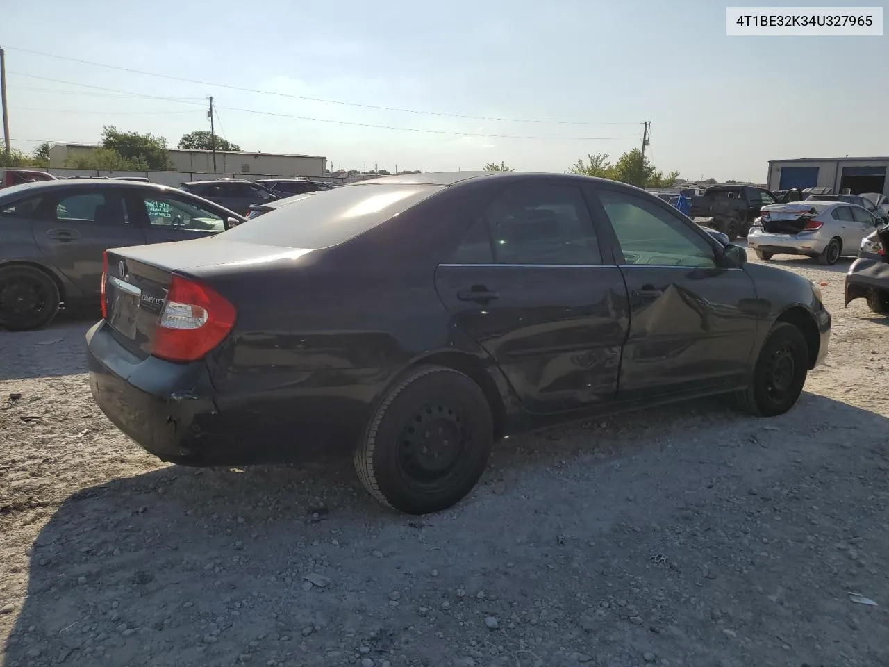 2004 Toyota Camry Le VIN: 4T1BE32K34U327965 Lot: 70960254