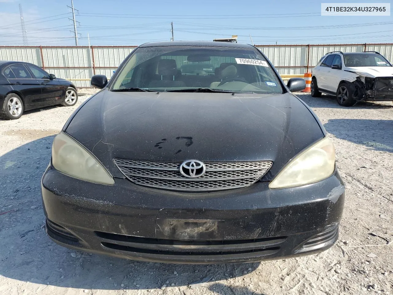 2004 Toyota Camry Le VIN: 4T1BE32K34U327965 Lot: 70960254