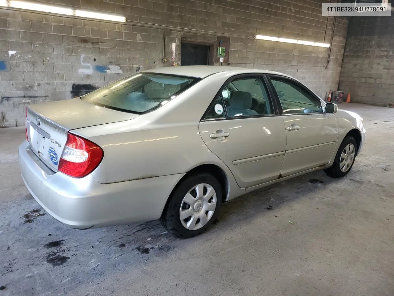 2004 Toyota Camry Le VIN: 4T1BE32K94U278691 Lot: 71016414