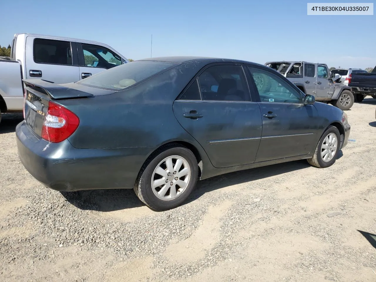 4T1BE30K04U335007 2004 Toyota Camry Le