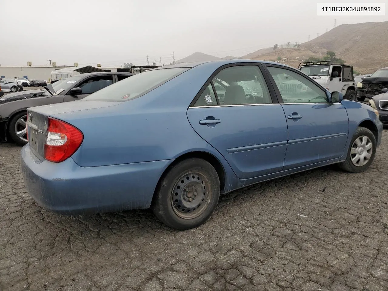 2004 Toyota Camry Le VIN: 4T1BE32K34U895892 Lot: 71317734