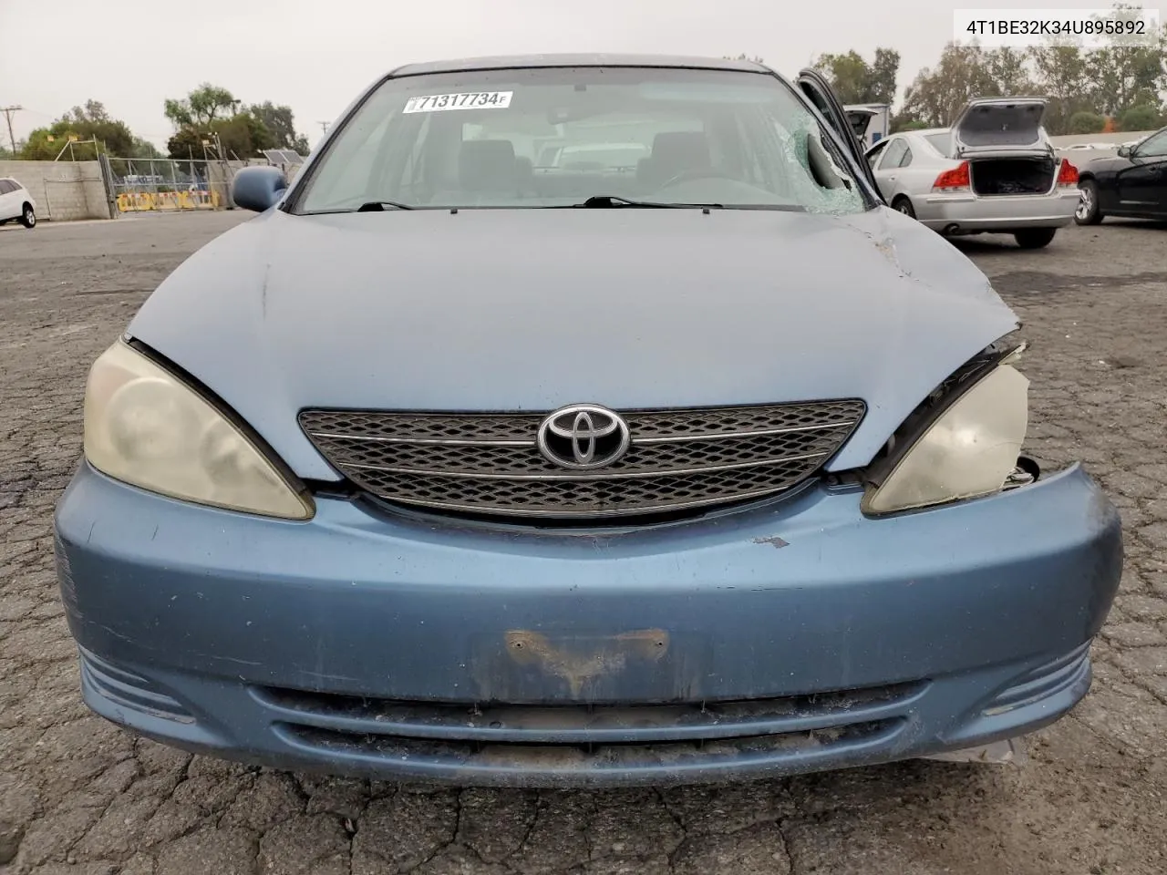 4T1BE32K34U895892 2004 Toyota Camry Le