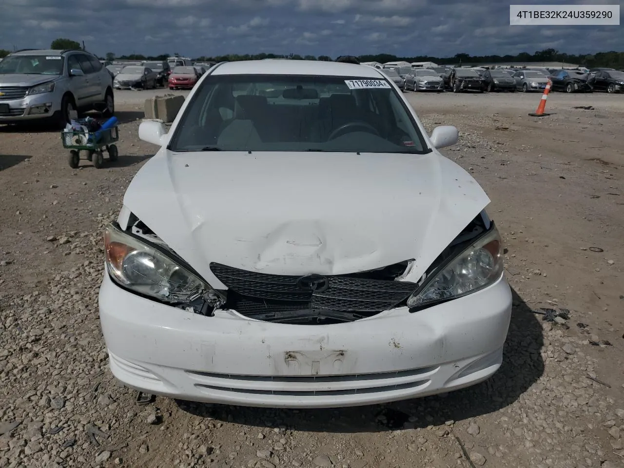 2004 Toyota Camry Le VIN: 4T1BE32K24U359290 Lot: 71790034