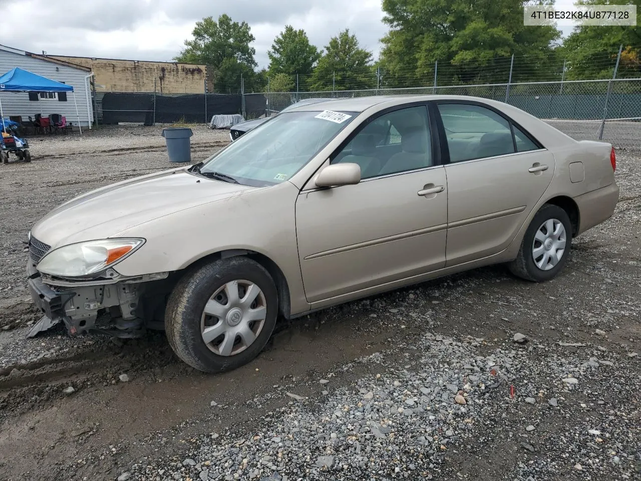 2004 Toyota Camry Le VIN: 4T1BE32K84U877128 Lot: 72041724