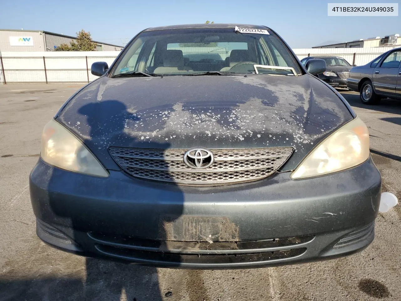 2004 Toyota Camry Le VIN: 4T1BE32K24U349035 Lot: 72282244