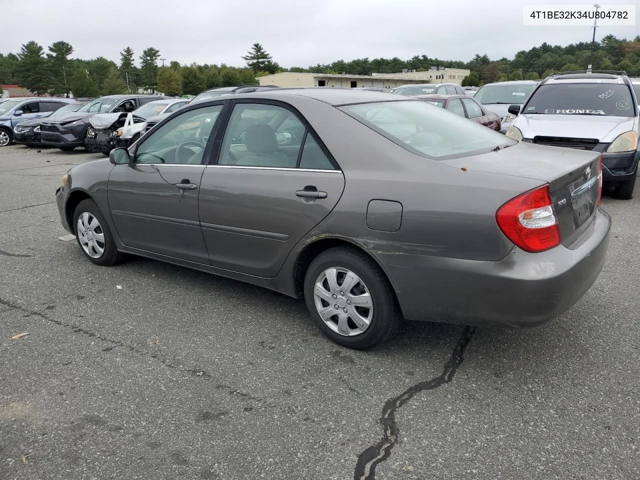 2004 Toyota Camry Le VIN: 4T1BE32K34U804782 Lot: 72289954