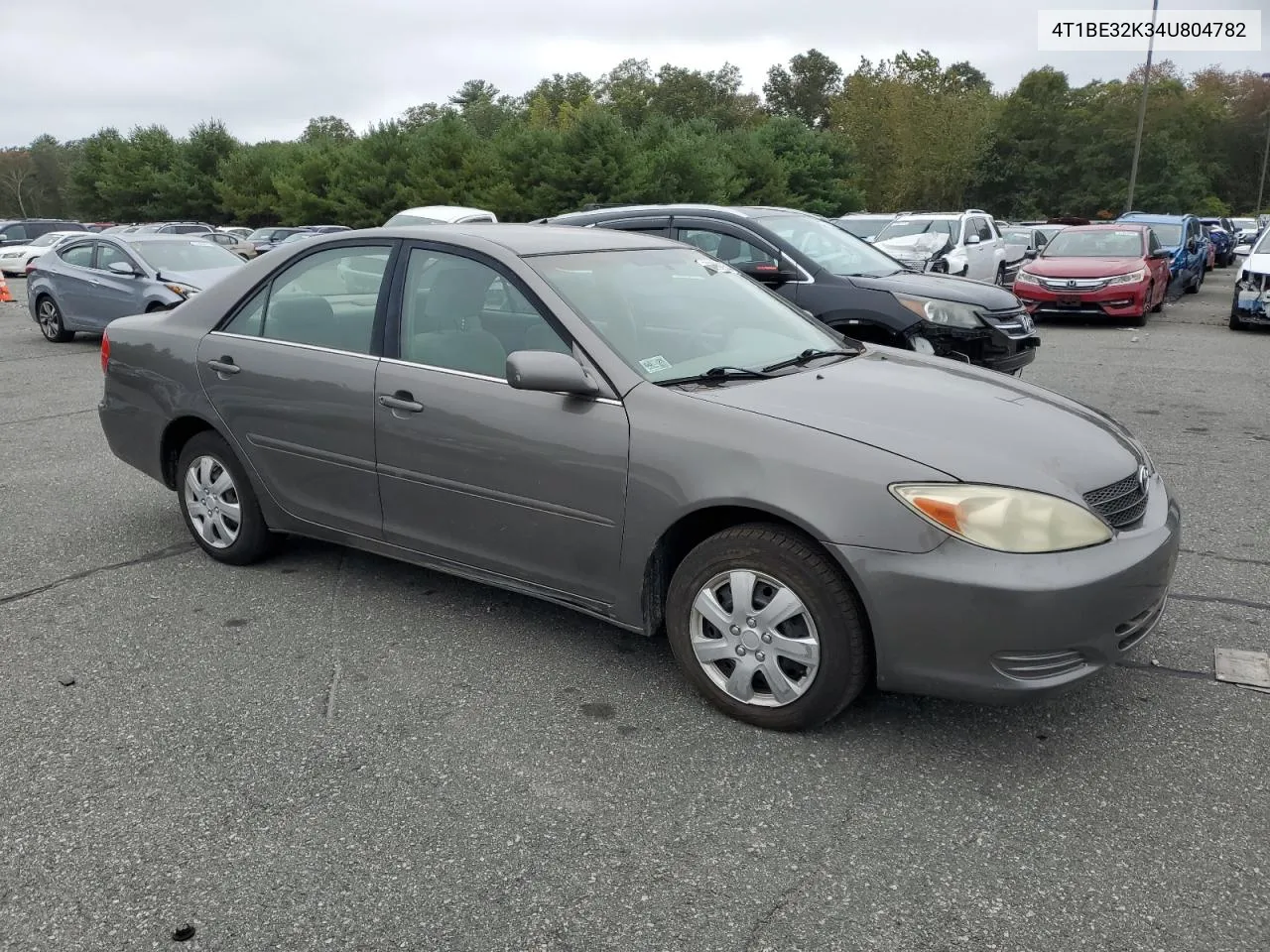 2004 Toyota Camry Le VIN: 4T1BE32K34U804782 Lot: 72289954