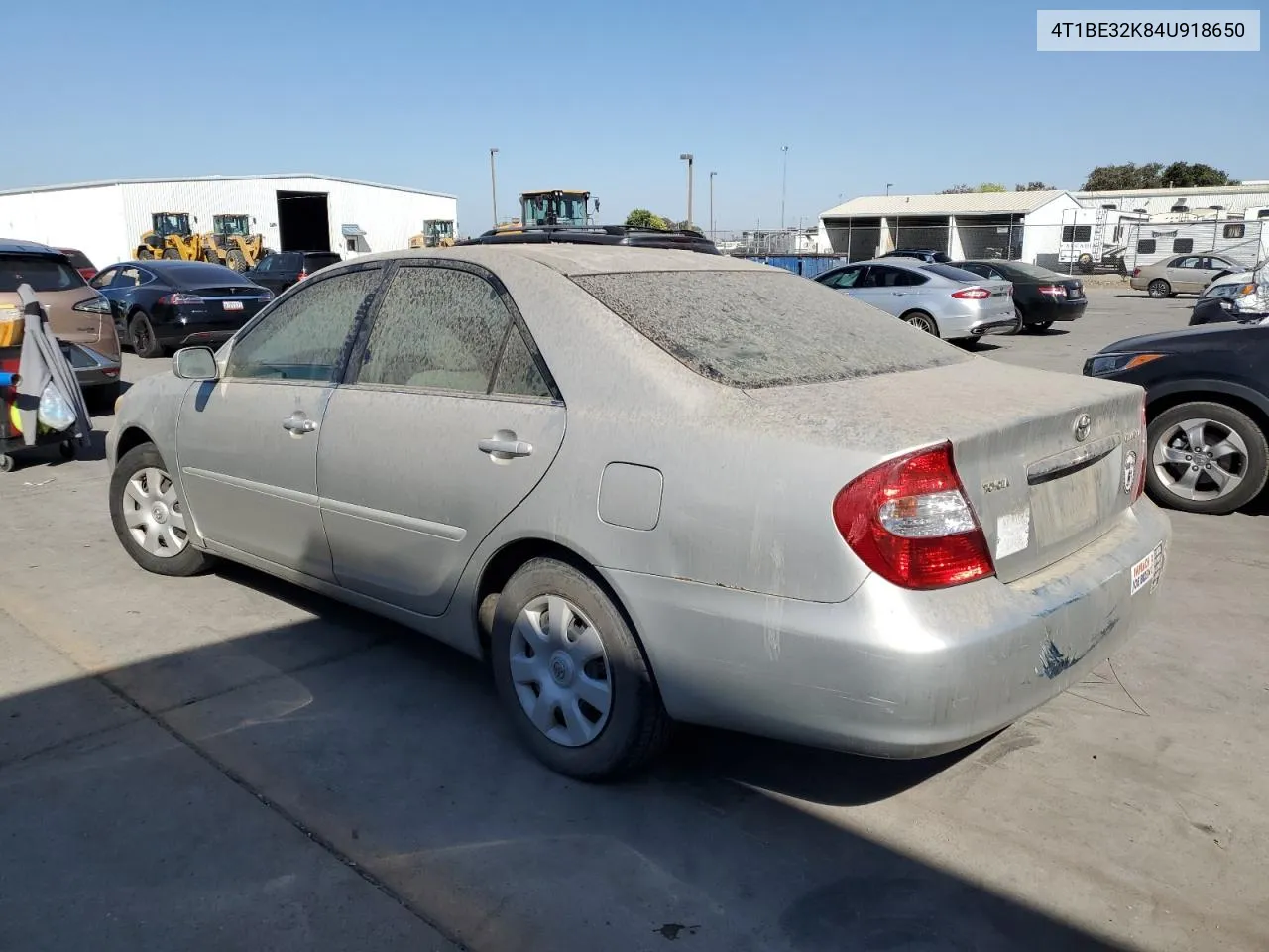 2004 Toyota Camry Le VIN: 4T1BE32K84U918650 Lot: 72290064