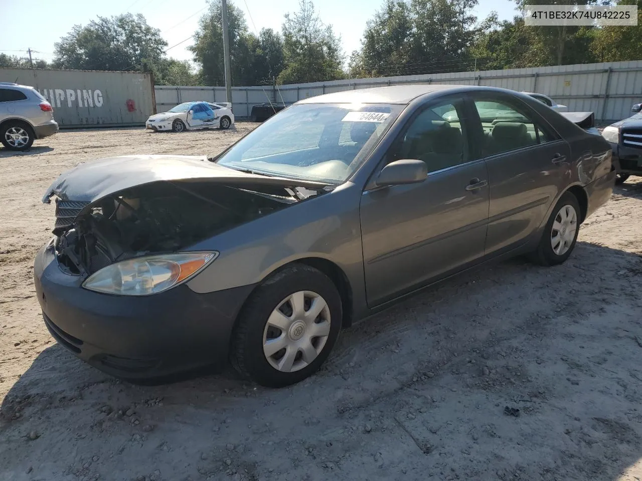 2004 Toyota Camry Le VIN: 4T1BE32K74U842225 Lot: 72564644