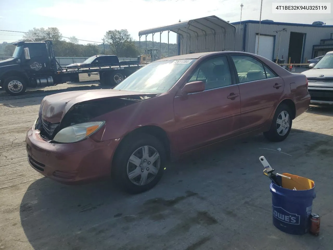 2004 Toyota Camry Le VIN: 4T1BE32K94U325119 Lot: 72611704