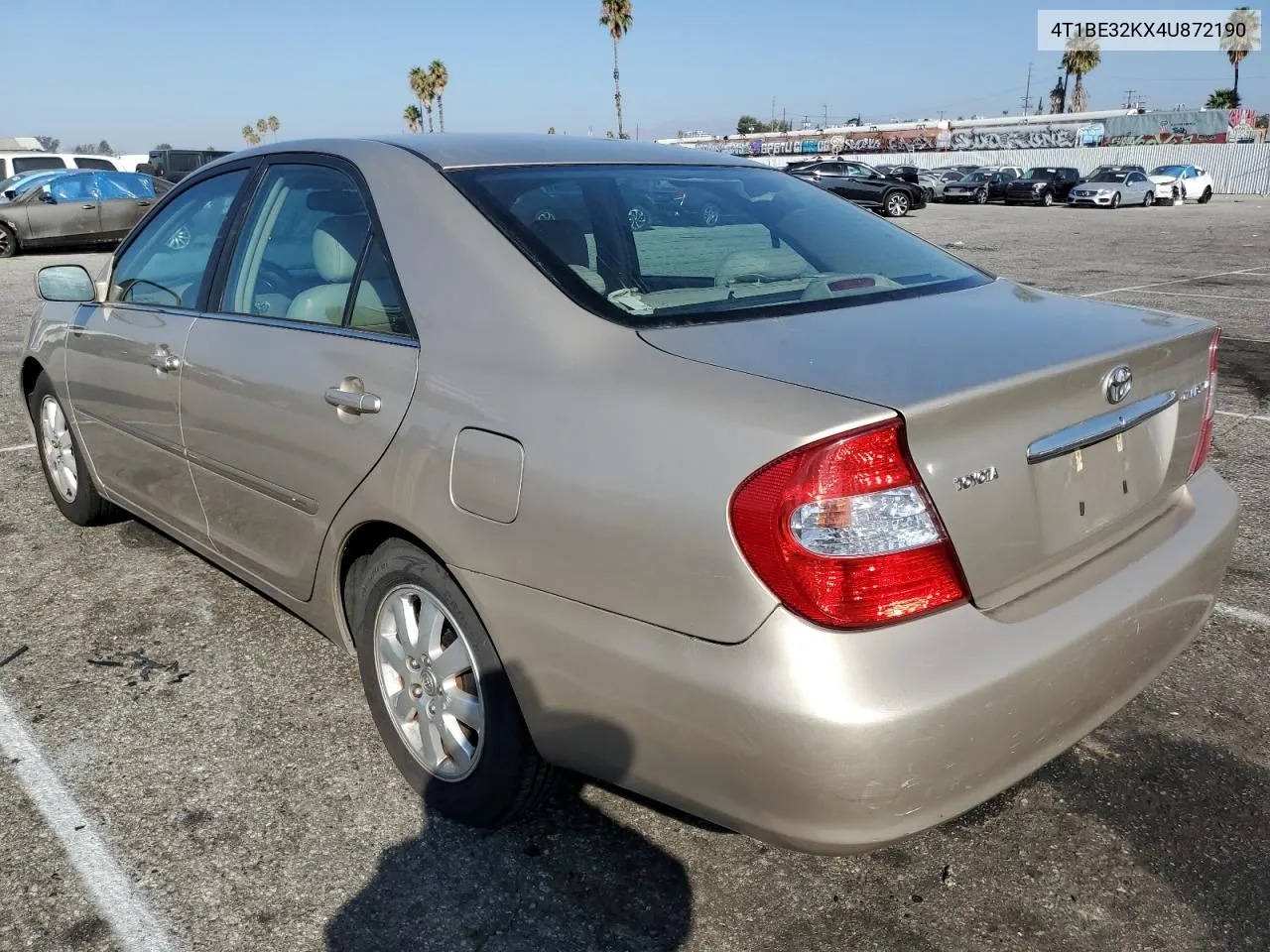 2004 Toyota Camry Le VIN: 4T1BE32KX4U872190 Lot: 72989814