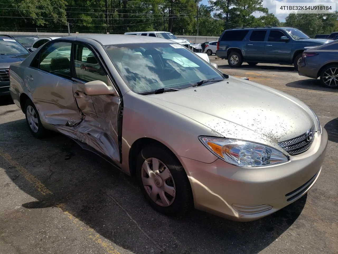 2004 Toyota Camry Le VIN: 4T1BE32K54U918184 Lot: 73117554