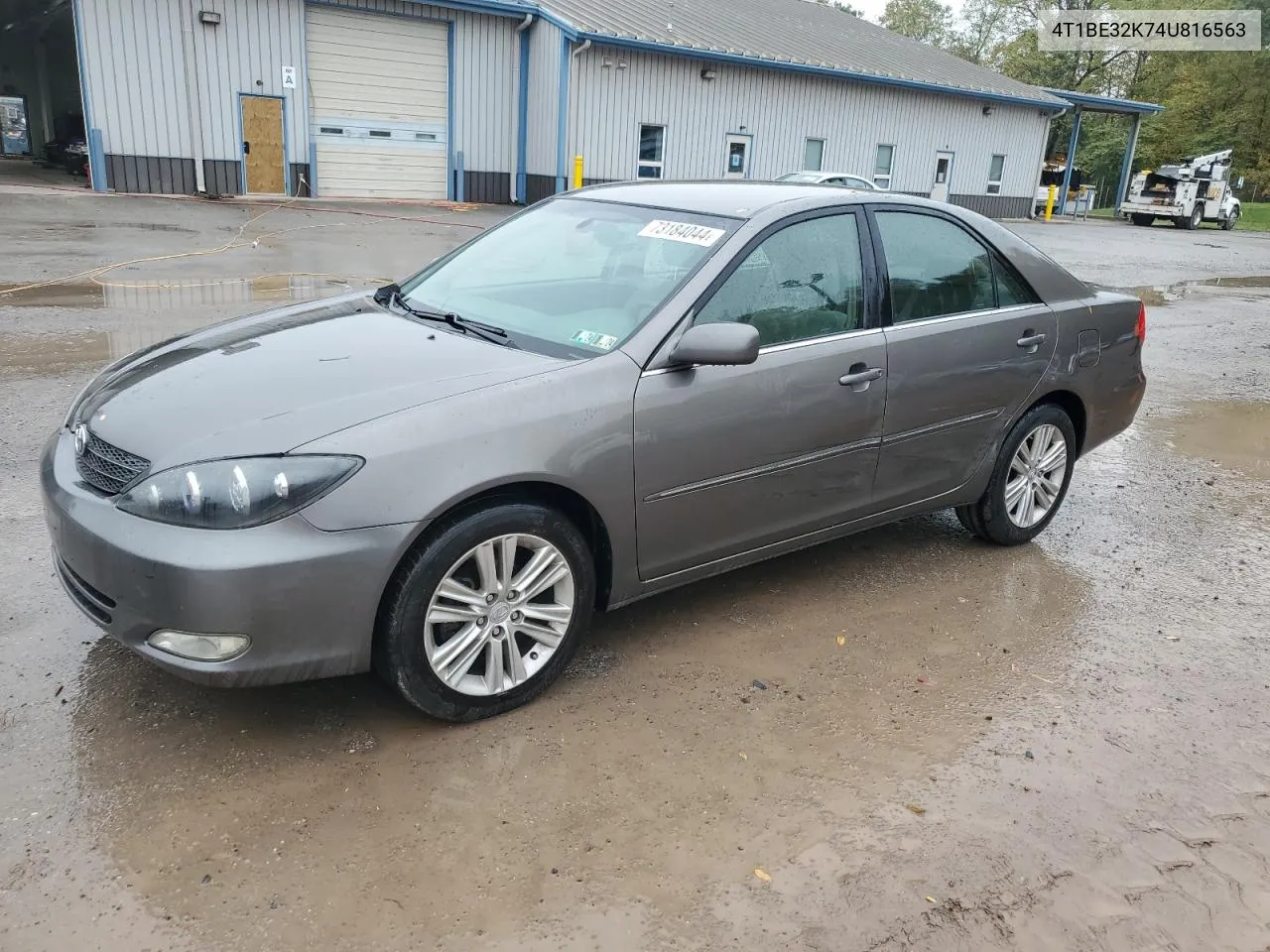 2004 Toyota Camry Le VIN: 4T1BE32K74U816563 Lot: 73184044