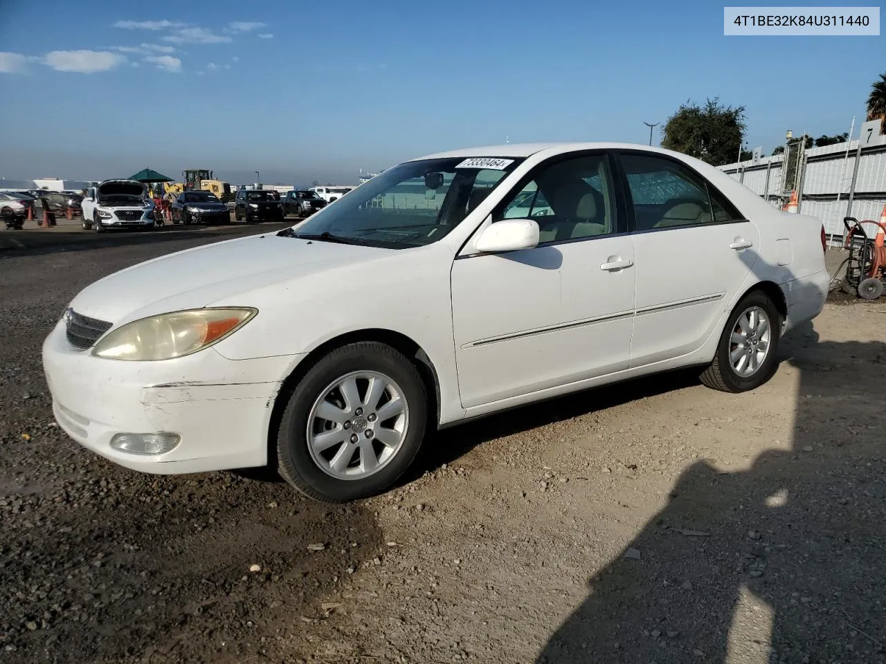 2004 Toyota Camry Le VIN: 4T1BE32K84U311440 Lot: 73330464