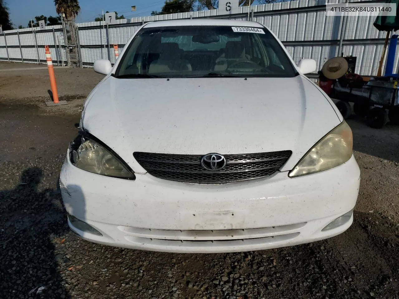 2004 Toyota Camry Le VIN: 4T1BE32K84U311440 Lot: 73330464