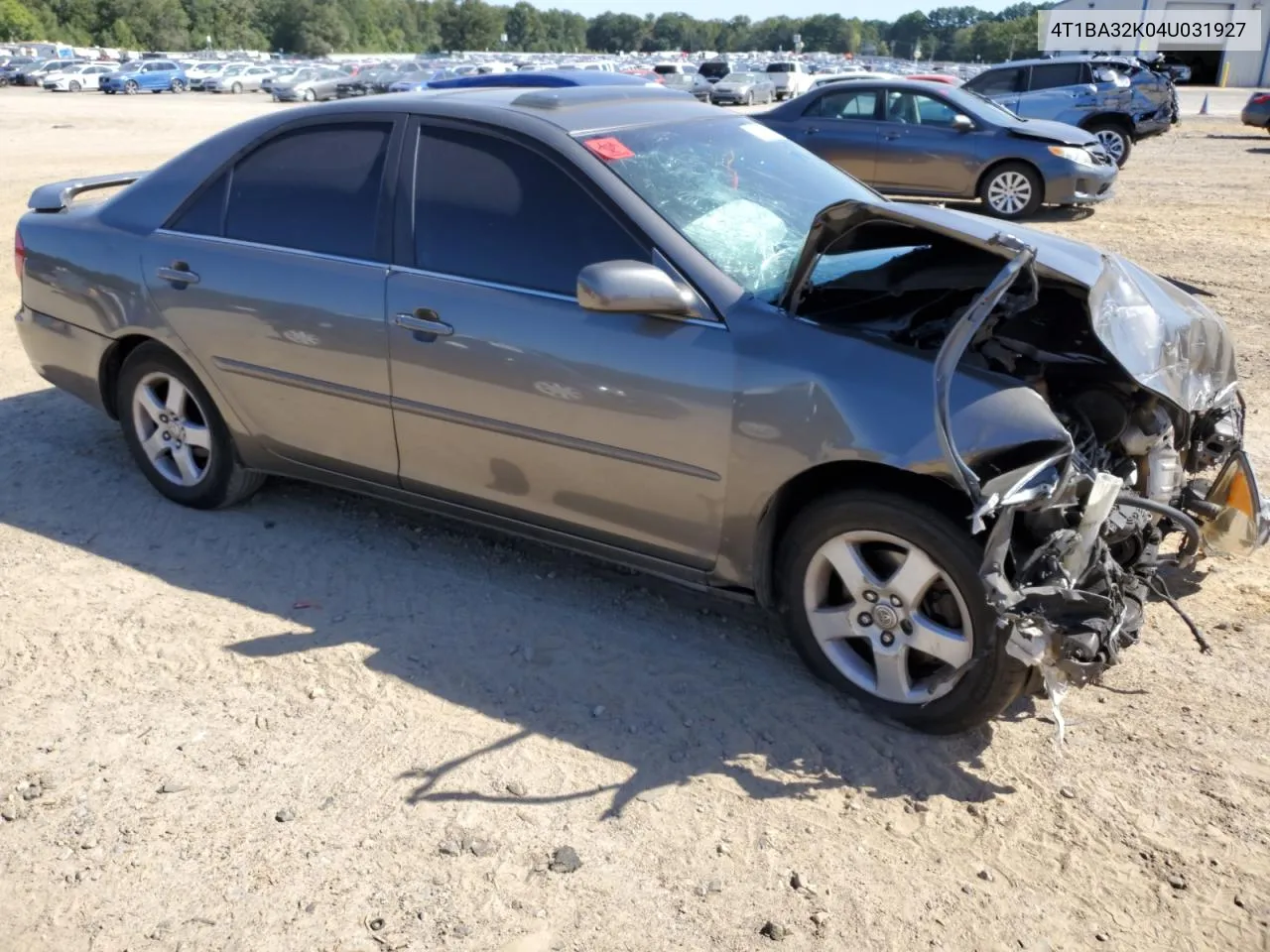 2004 Toyota Camry Se VIN: 4T1BA32K04U031927 Lot: 73392114