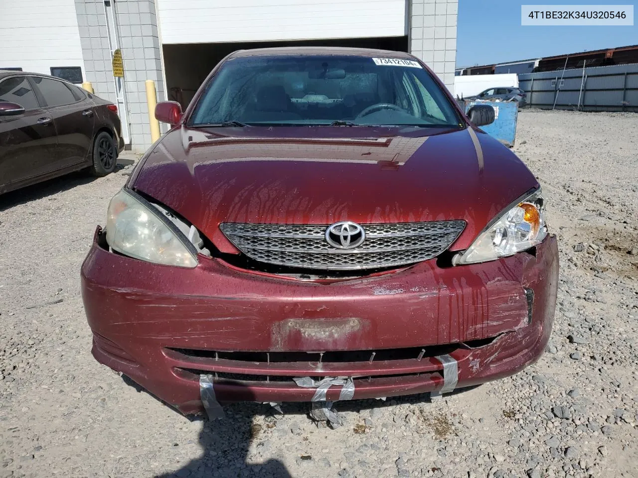 2004 Toyota Camry Le VIN: 4T1BE32K34U320546 Lot: 73412104