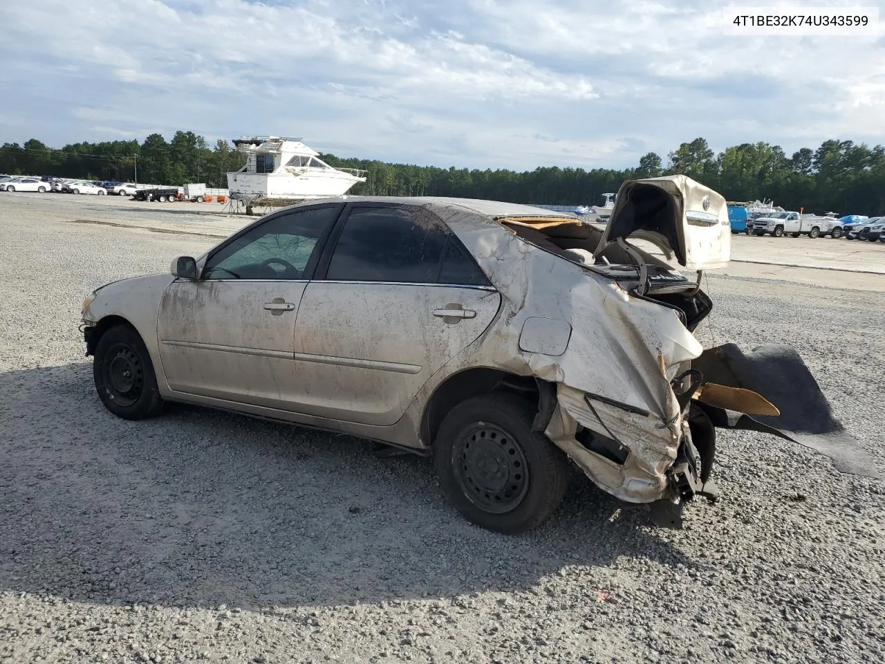 2004 Toyota Camry Le VIN: 4T1BE32K74U343599 Lot: 73847674