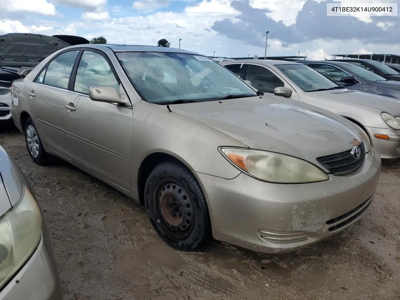 2004 Toyota Camry Le VIN: 4T1BE32K14U900412 Lot: 74038354