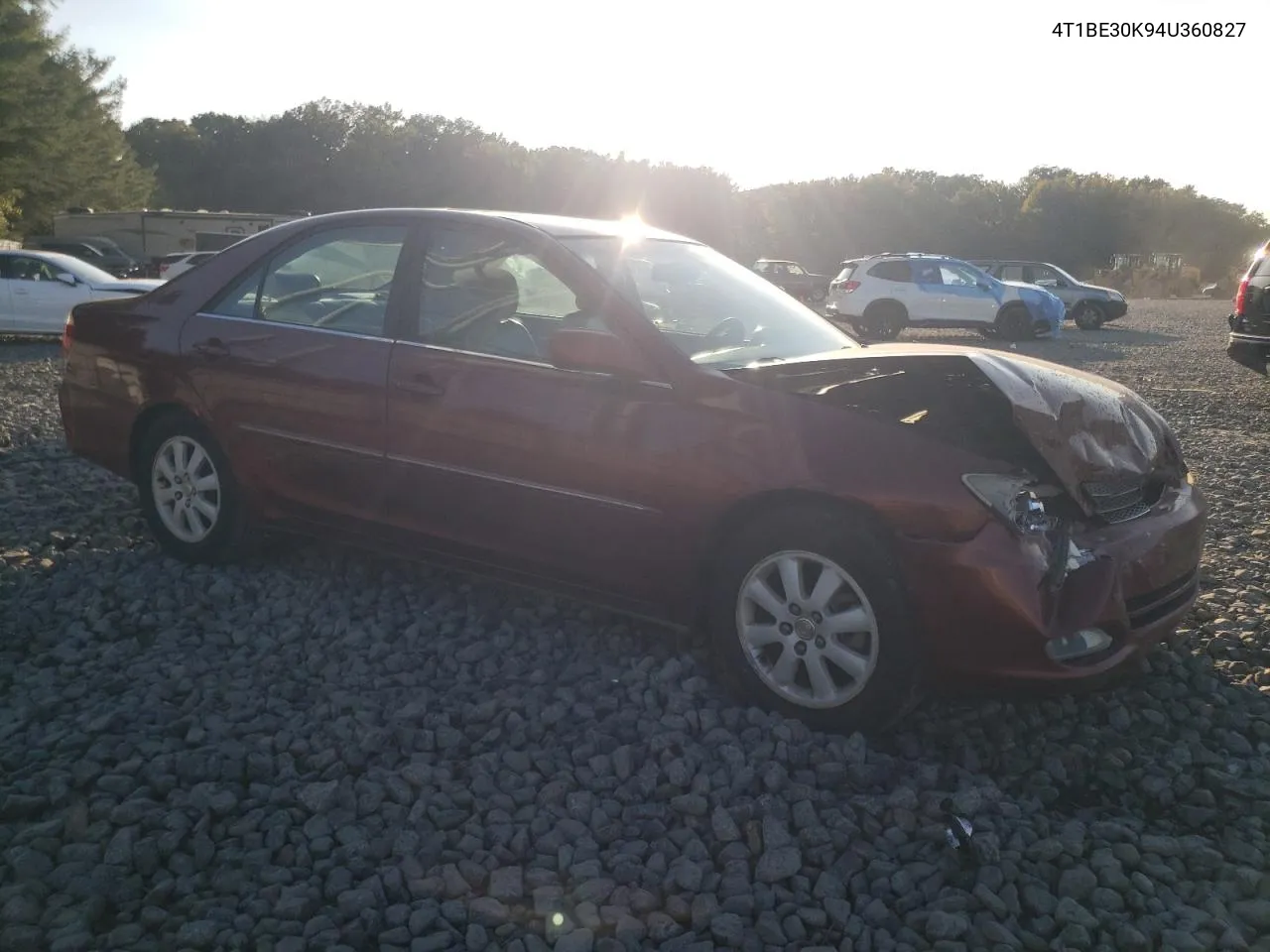 2004 Toyota Camry Le VIN: 4T1BE30K94U360827 Lot: 74084054