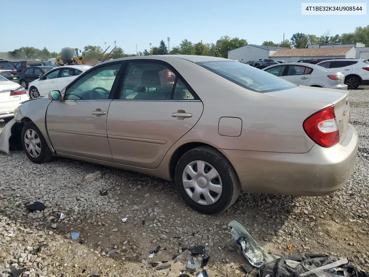 2004 Toyota Camry Le VIN: 4T1BE32K34U908544 Lot: 74188334