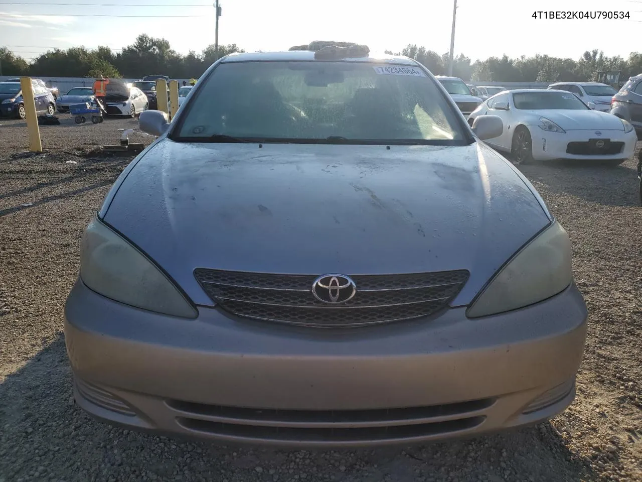 2004 Toyota Camry Le VIN: 4T1BE32K04U790534 Lot: 74234564