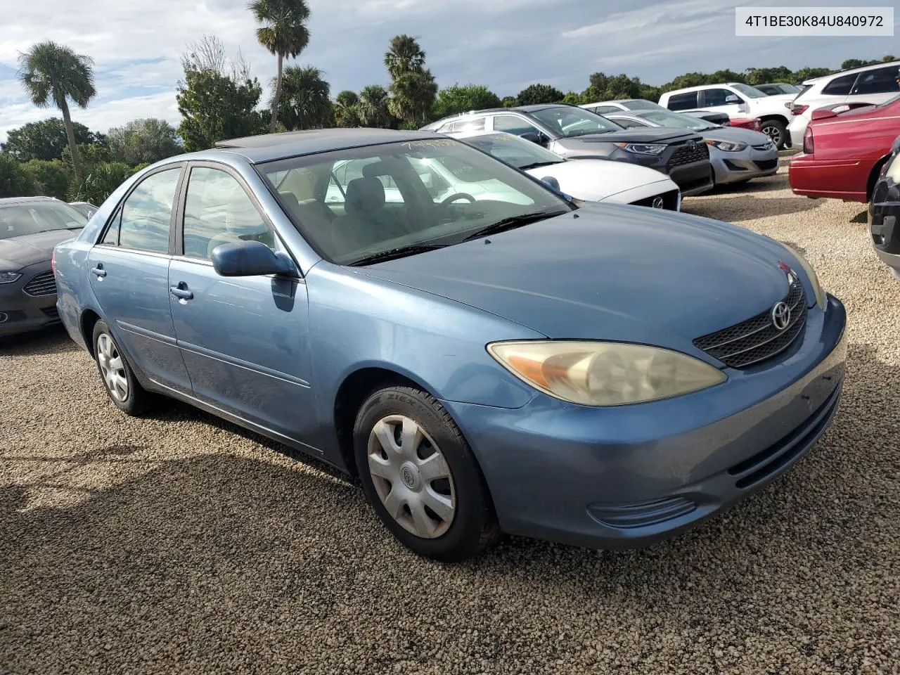 4T1BE30K84U840972 2004 Toyota Camry Le