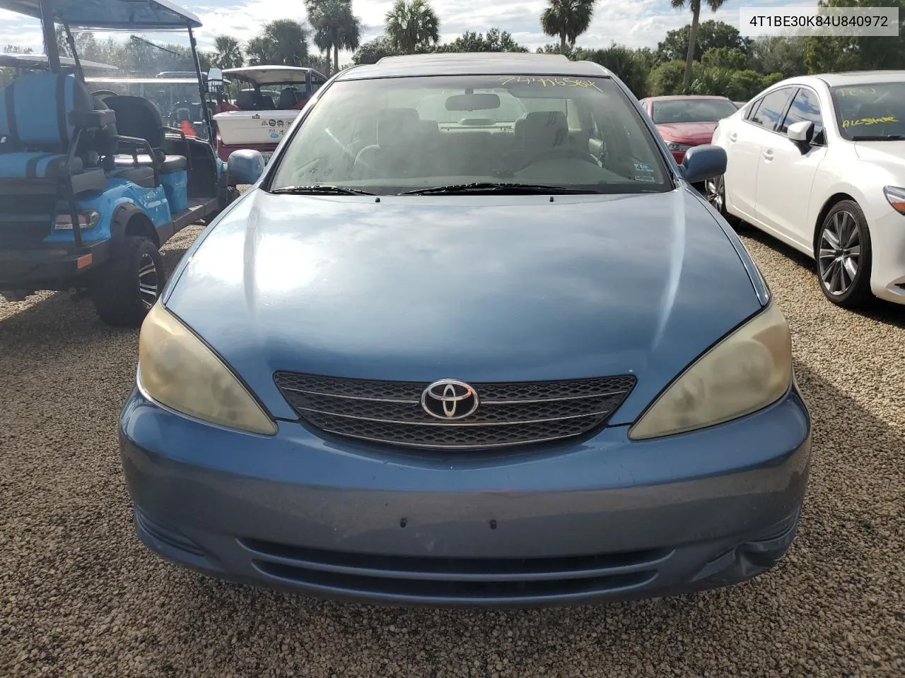 2004 Toyota Camry Le VIN: 4T1BE30K84U840972 Lot: 74416584