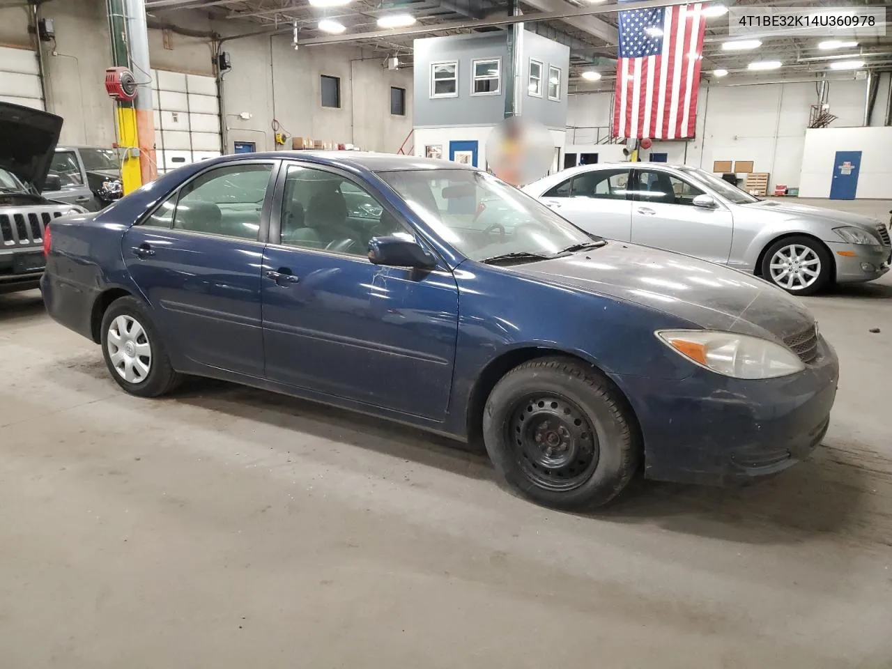 4T1BE32K14U360978 2004 Toyota Camry Le