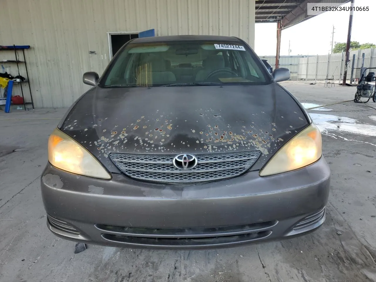 2004 Toyota Camry Le VIN: 4T1BE32K34U910665 Lot: 74527244