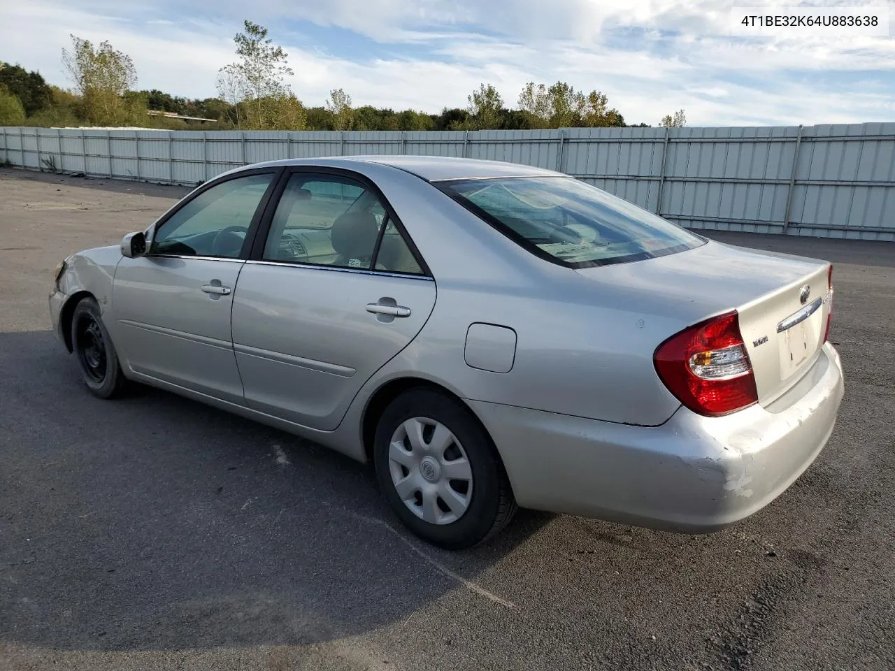 4T1BE32K64U883638 2004 Toyota Camry Le