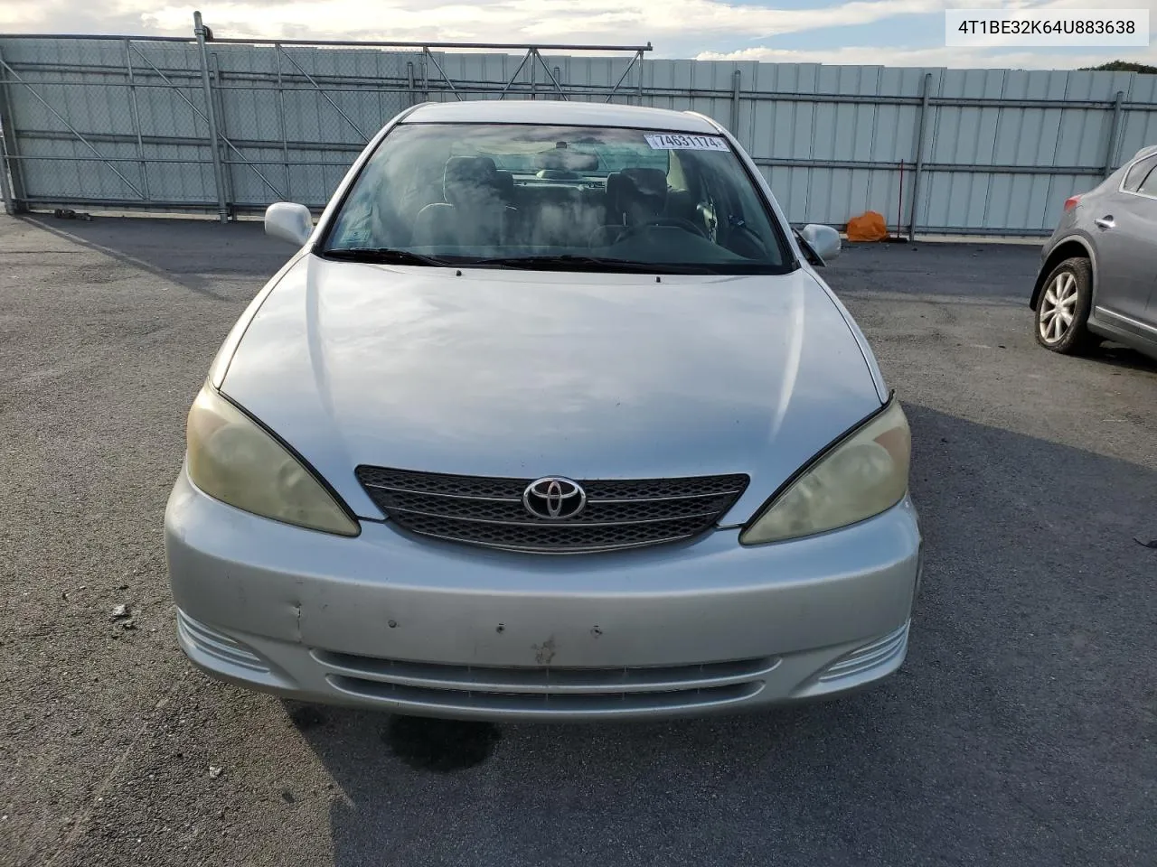 2004 Toyota Camry Le VIN: 4T1BE32K64U883638 Lot: 74631174