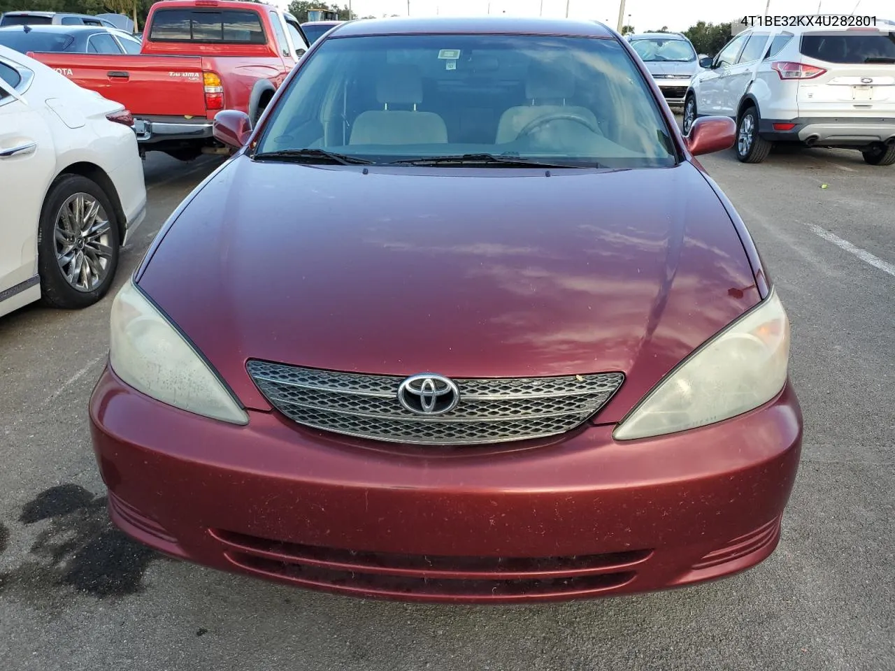 2004 Toyota Camry Le VIN: 4T1BE32KX4U282801 Lot: 74681324