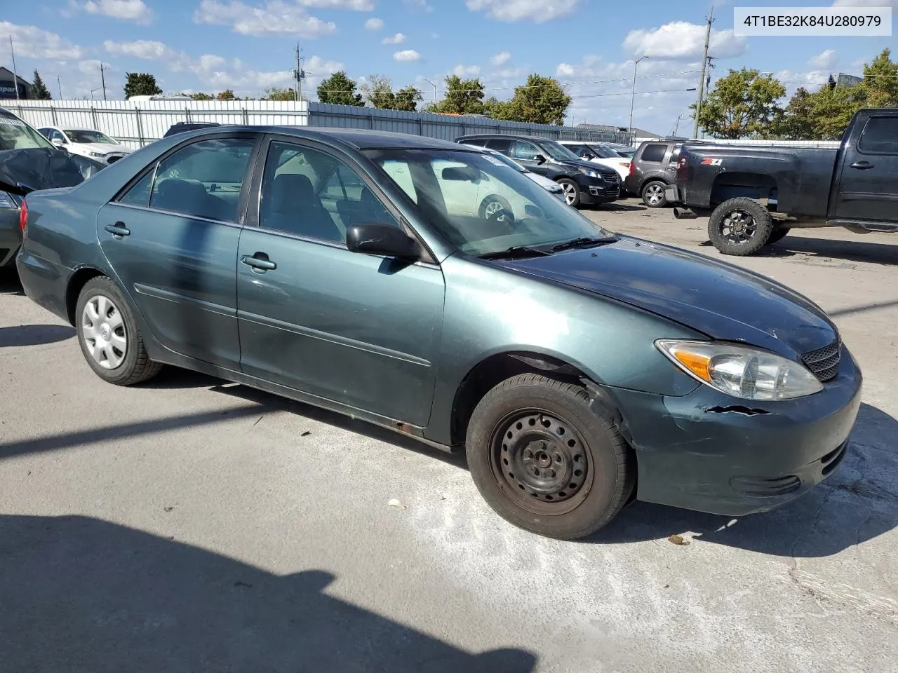 4T1BE32K84U280979 2004 Toyota Camry Le