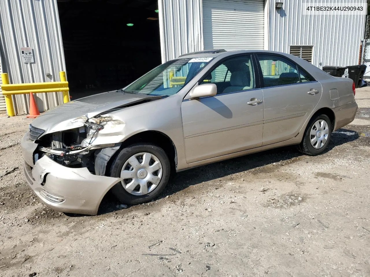 2004 Toyota Camry Le VIN: 4T1BE32K44U290943 Lot: 75194494