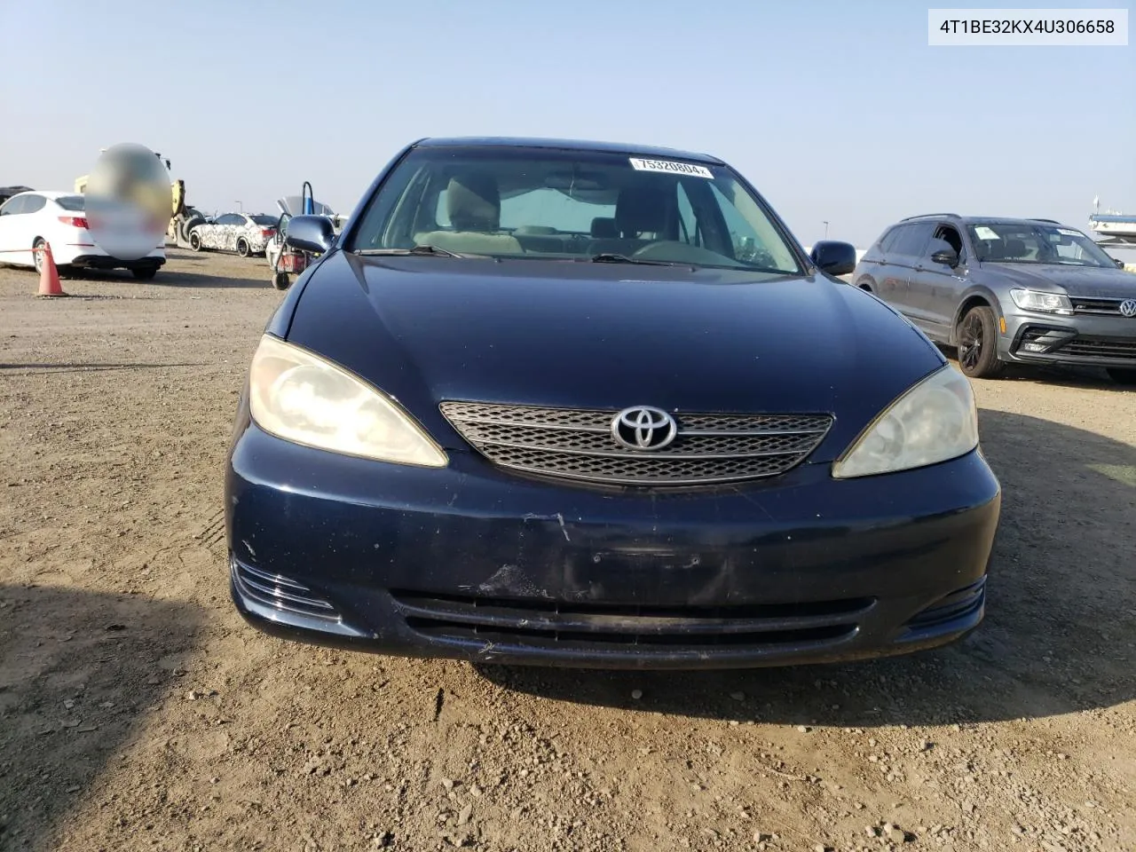 2004 Toyota Camry Le VIN: 4T1BE32KX4U306658 Lot: 75320804