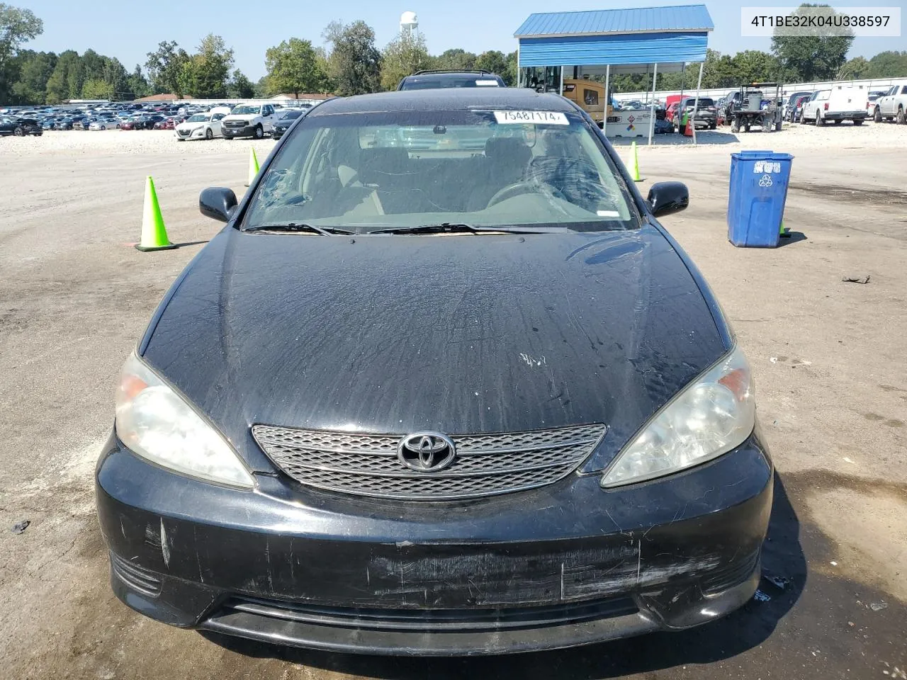 2004 Toyota Camry Le VIN: 4T1BE32K04U338597 Lot: 75487174