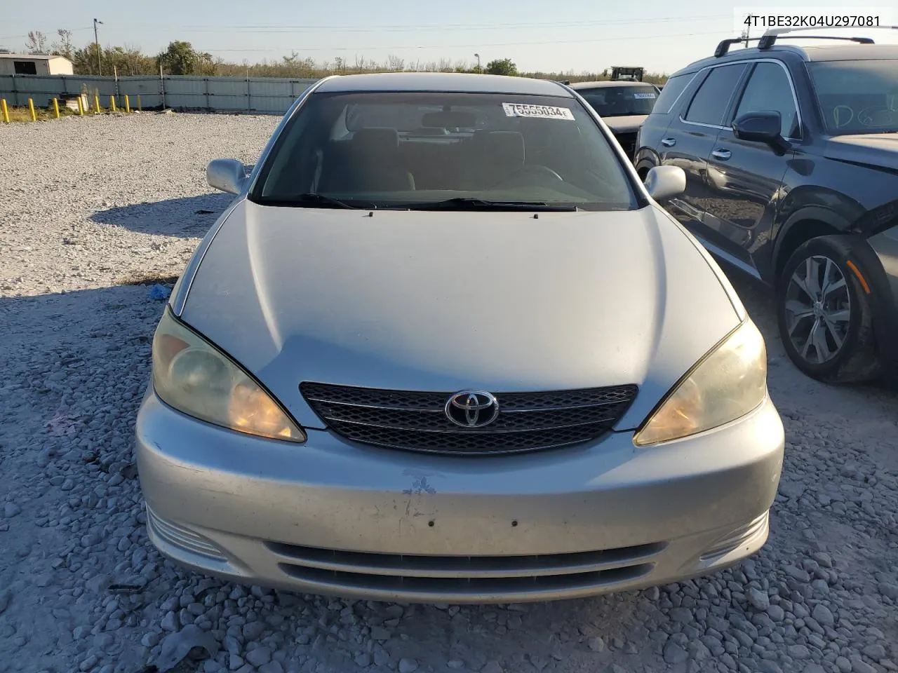 2004 Toyota Camry Le VIN: 4T1BE32K04U297081 Lot: 75555034