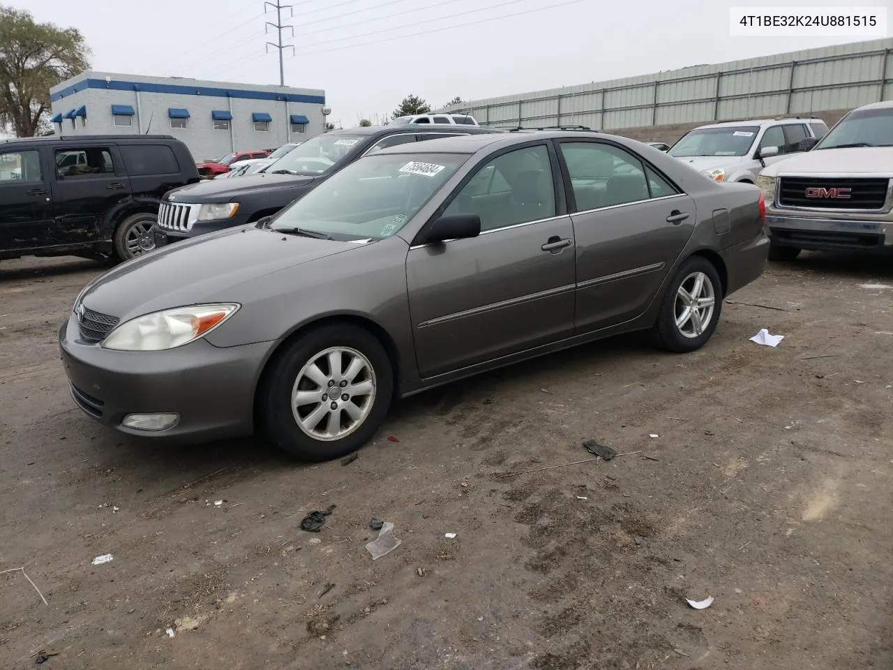 2004 Toyota Camry Le VIN: 4T1BE32K24U881515 Lot: 75564684