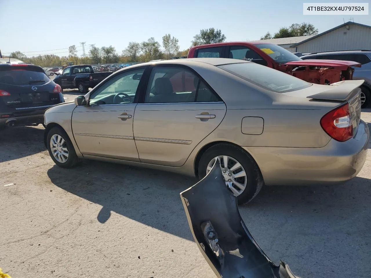 2004 Toyota Camry Le VIN: 4T1BE32KX4U797524 Lot: 75616384