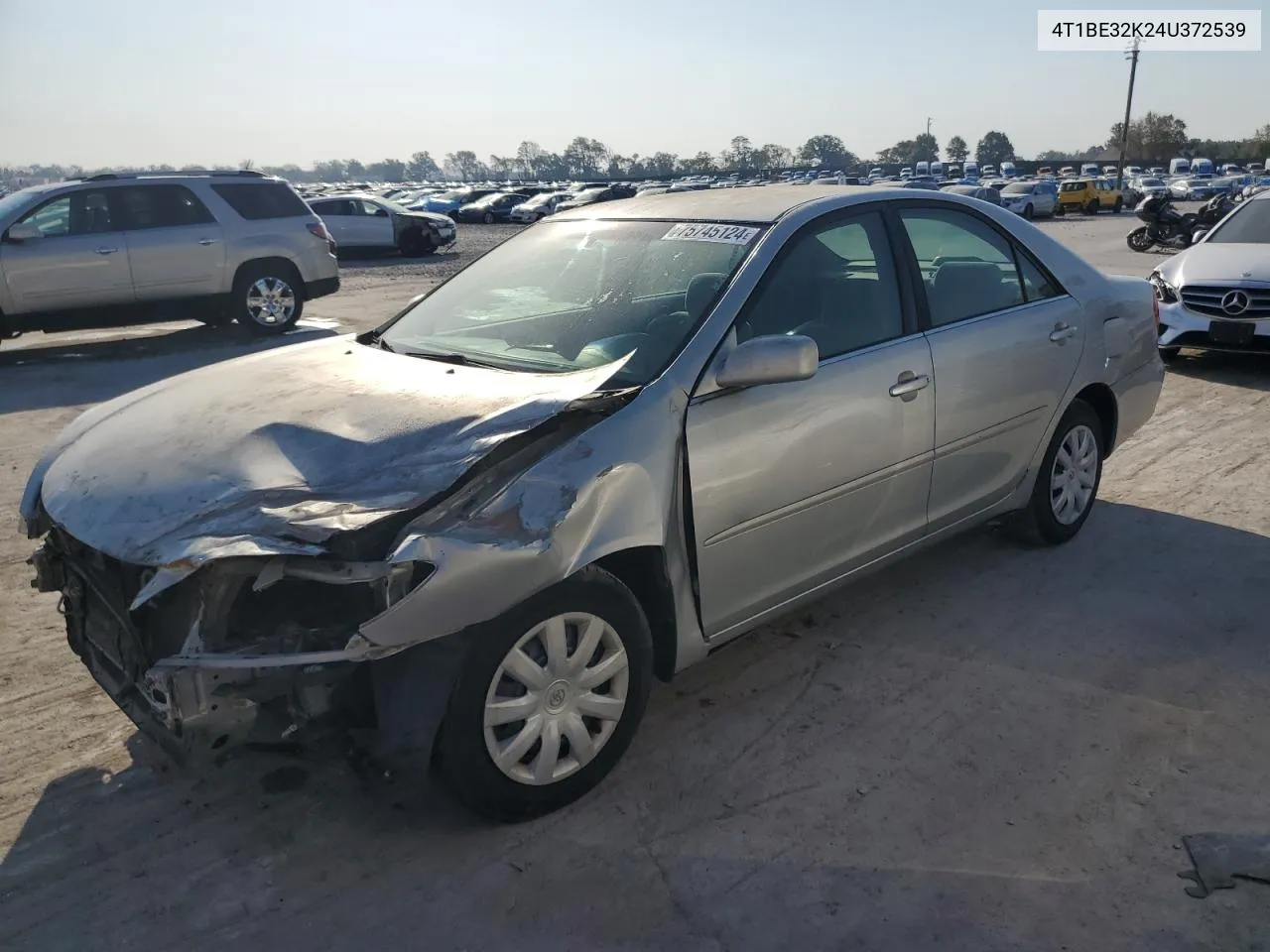 2004 Toyota Camry Le VIN: 4T1BE32K24U372539 Lot: 75745124