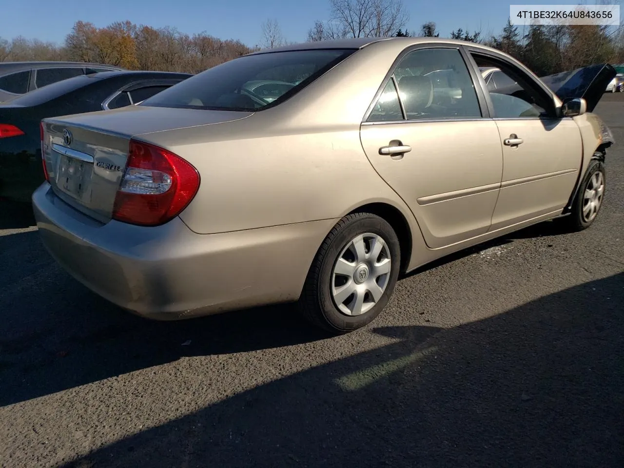 2004 Toyota Camry Le VIN: 4T1BE32K64U843656 Lot: 76006374